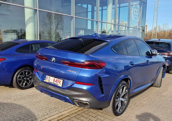 BMW X6 cena 369000 przebieg: 75000, rok produkcji 2019 z Kraków małe 631